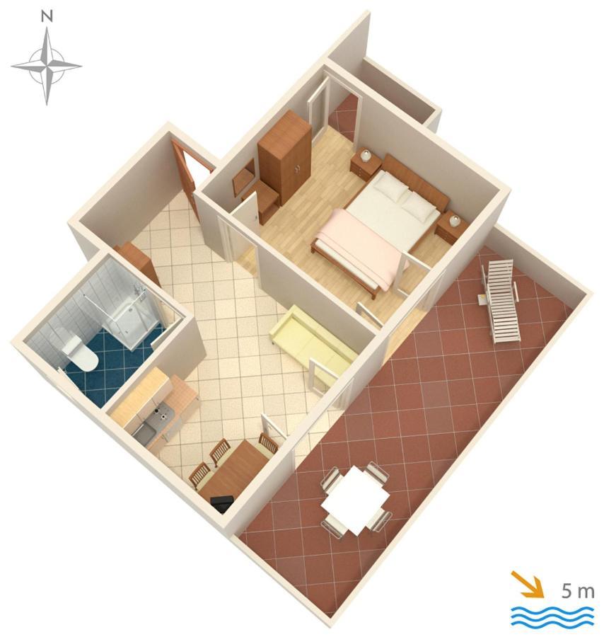 Apartment Mandre 4093B Exterior foto